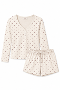 Dottie Shorts Set - Warm Cream