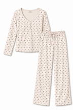 Dottie Pants Set - Warm Cream