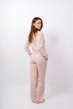 Dottie Pants Set - Berry Pink