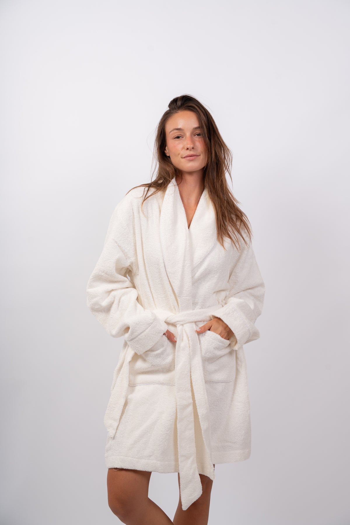 Colette Bathrobe - Milky White