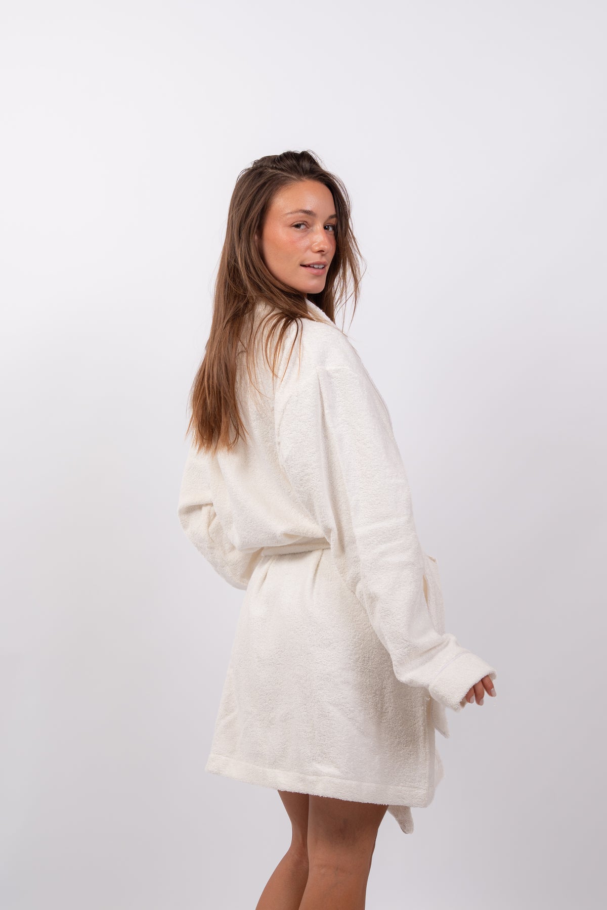 Colette Bathrobe - Milky White