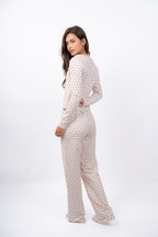 Dottie Pants Set - Warm Cream
